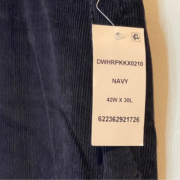 Lauren Ralph Lauren Navy Corduroy Dress Pants 42x30 - Picture 7 of 8